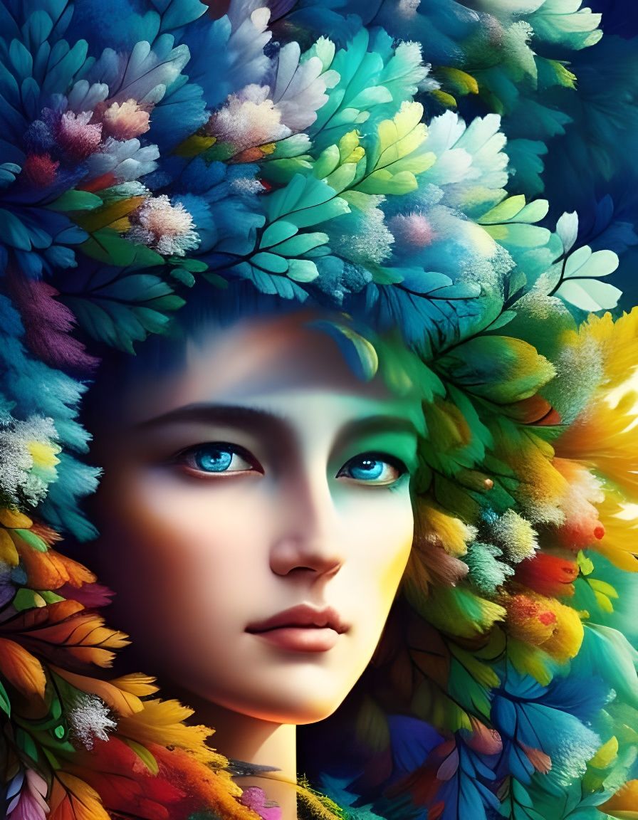 Winter, Spring, Summer, Autumn - AI Generated Artwork - NightCafe Creator