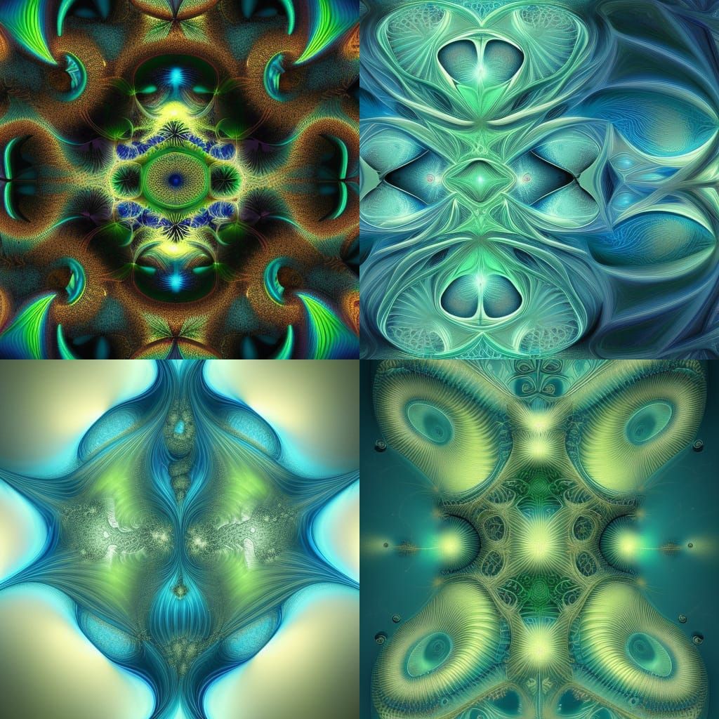 complex and intricate fractal design