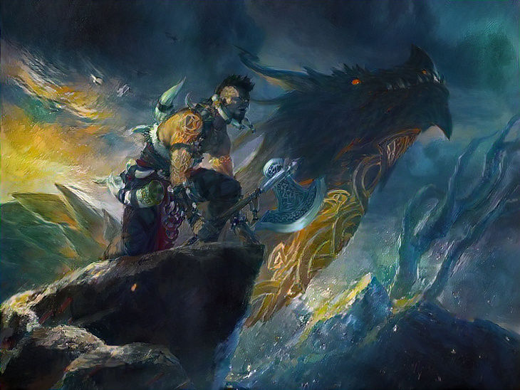 The Dragonborn Barbarian