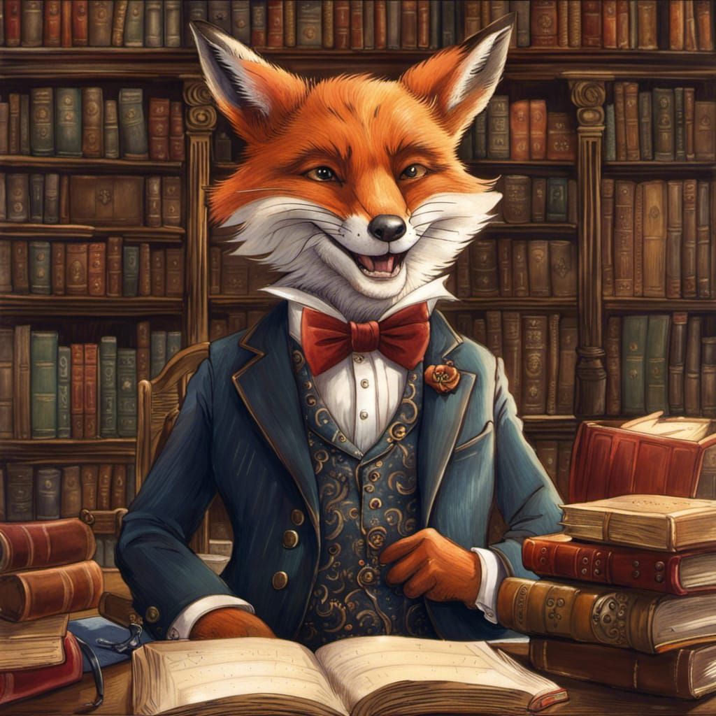 Mr. Fox - AI Generated Artwork - NightCafe Creator