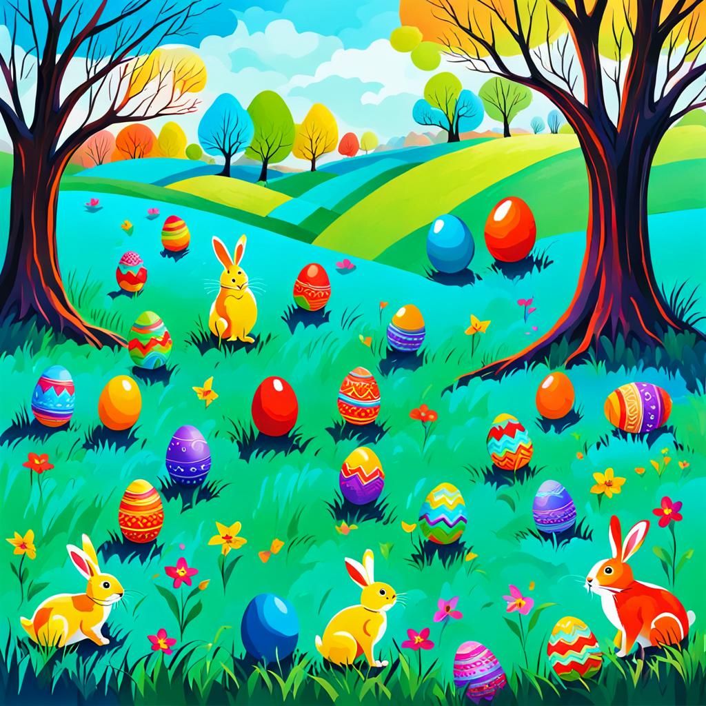 Easter eggs
