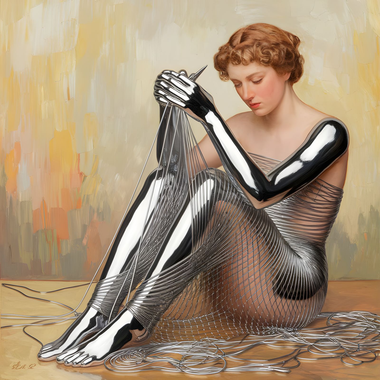 The Chrome Weaver  by @IubilaeumMMXXV