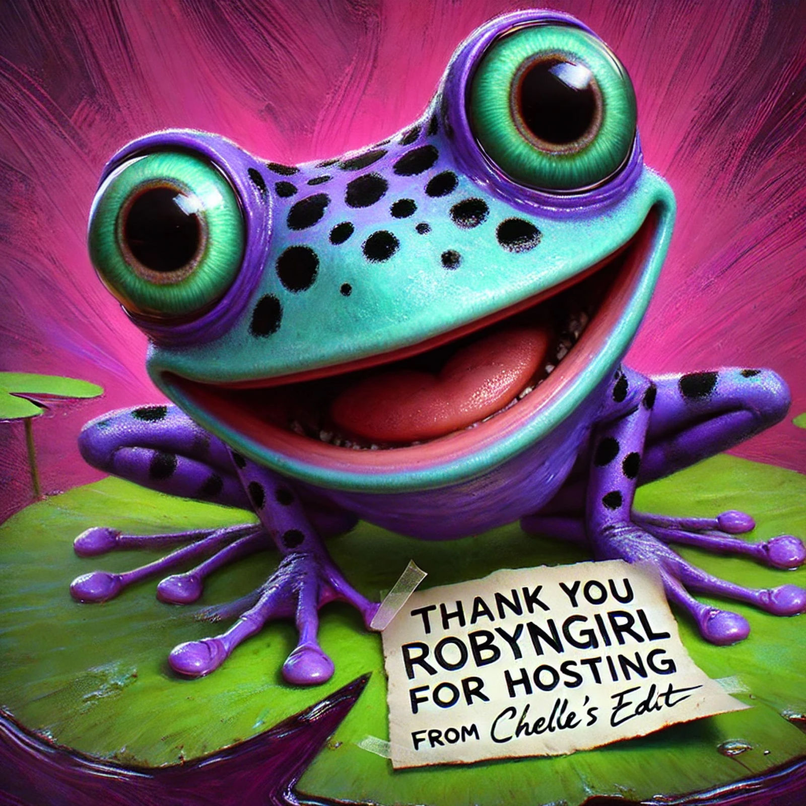 Thank You for hosting robyngirl!