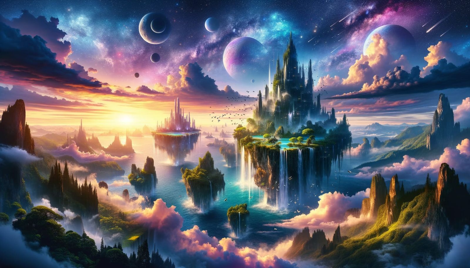 Beauty in a fantasy realm
