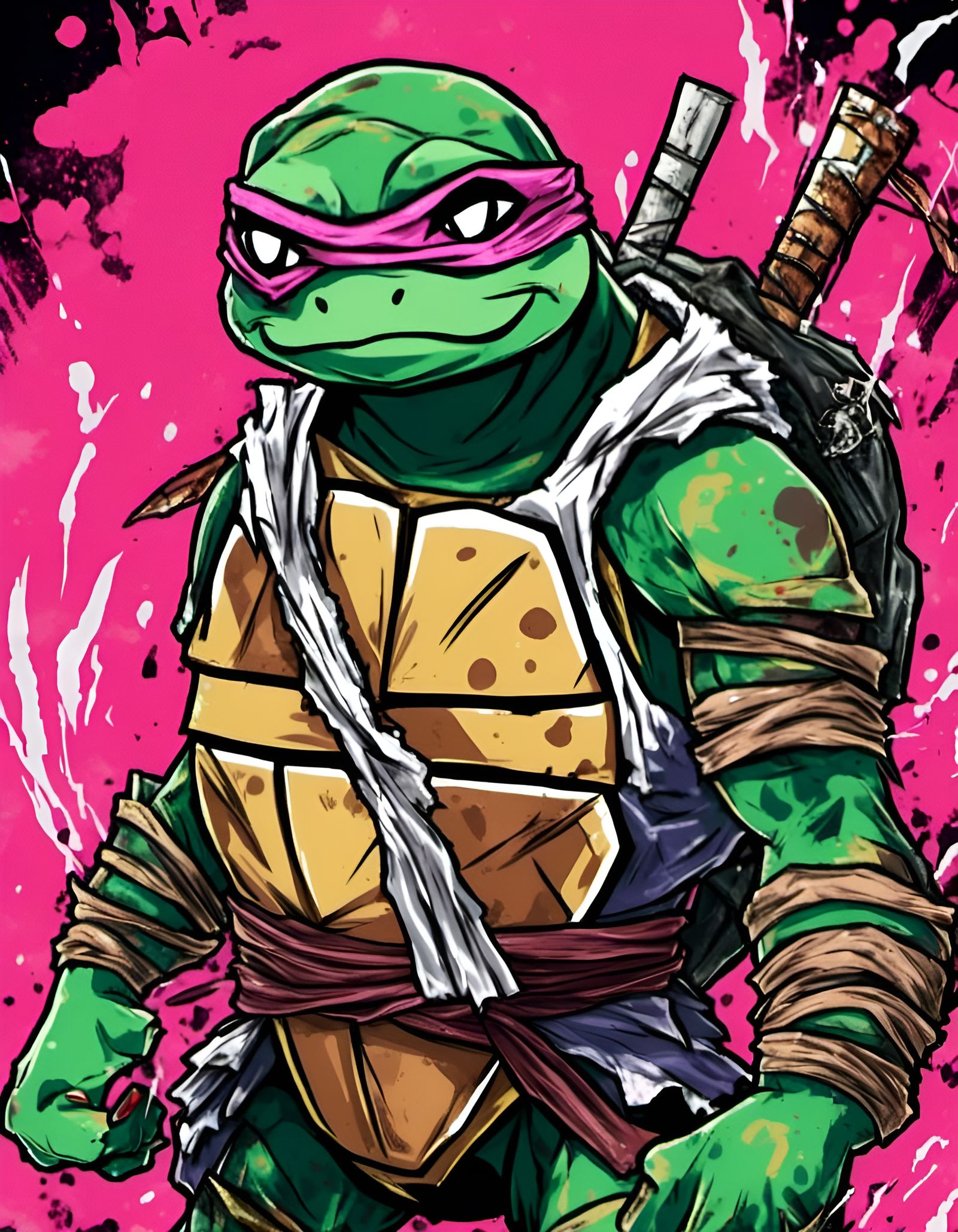 Ninja Turtle - Ai Generated Artwork - Nightcafe Creator