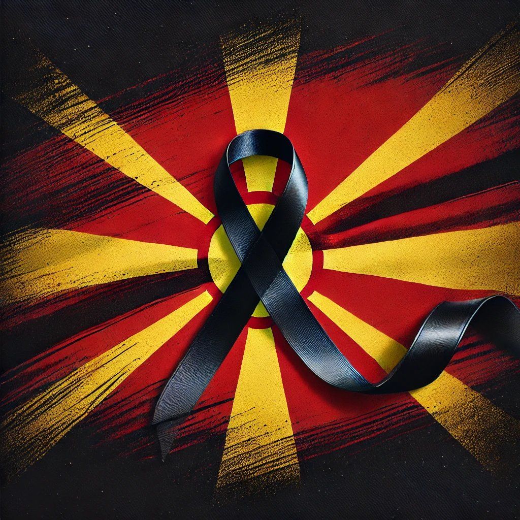 16.03.2025. Honor of the victims of the Macedonian tragedy i...