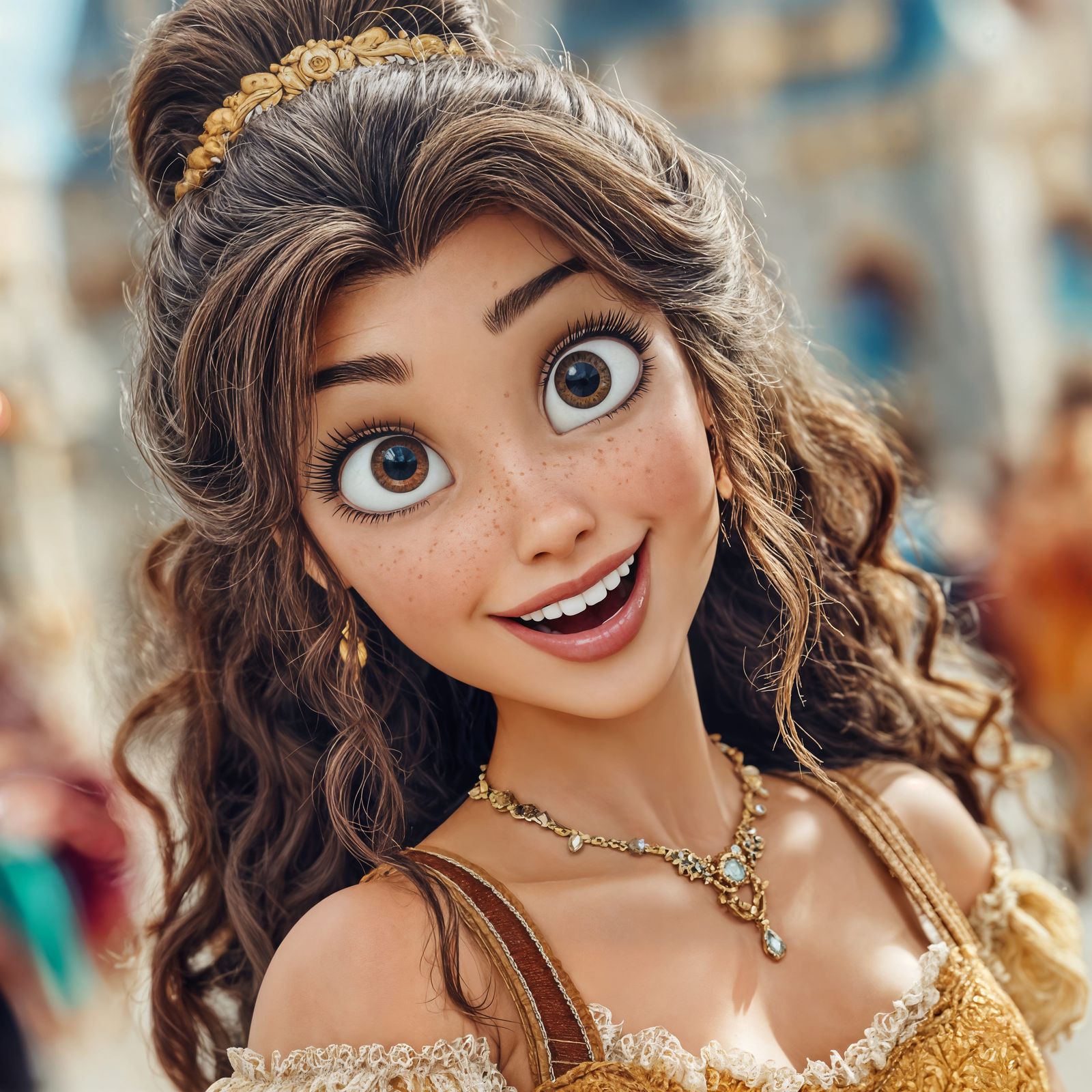 "You didn't really Belleieve me, did you?"