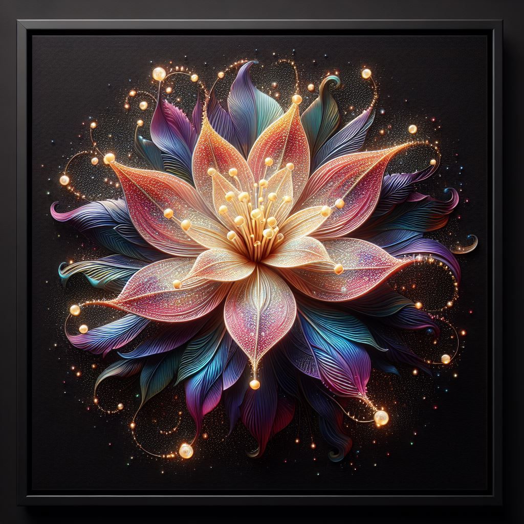 Fantasy Flower Wall Art
