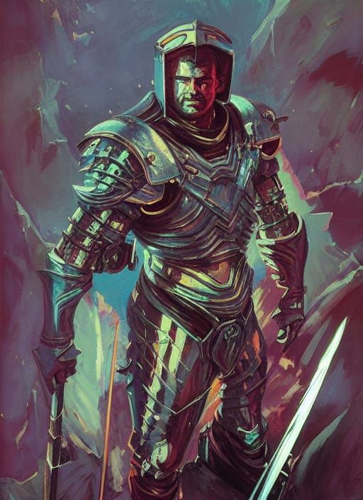 Knight of the Fallen Star - AI Generated Artwork - NightCafe Creator