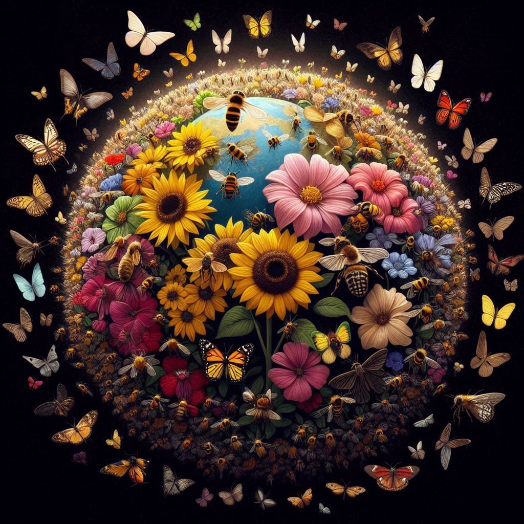 If each of us planted just ONE native flower this spring, we would feed a billion pollinators — bees, butterflies, hummi...