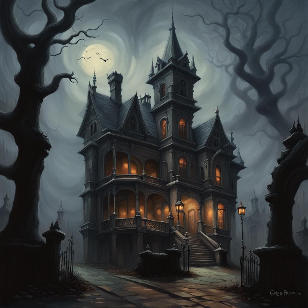 The Addam's Family Mansion