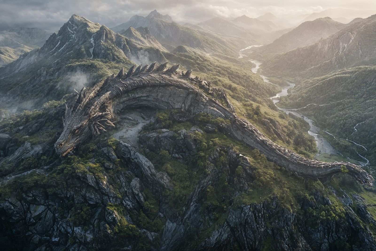 Dragon Ridge  by @Shandee