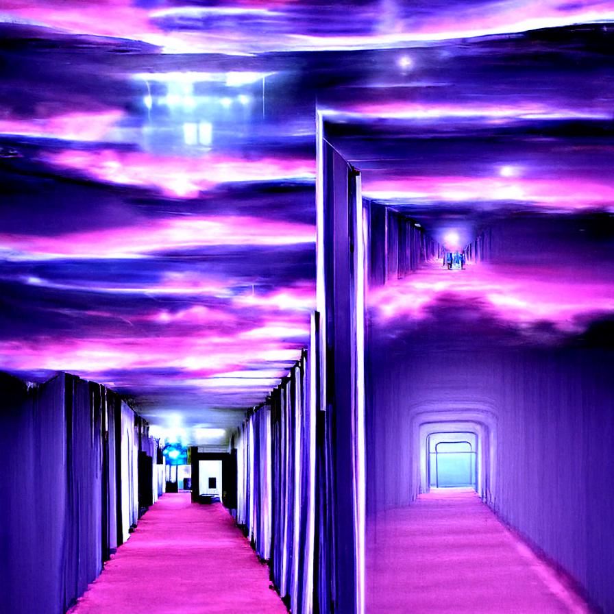 Dreamcore Endless Hallway - AI Generated Artwork - NightCafe Creator