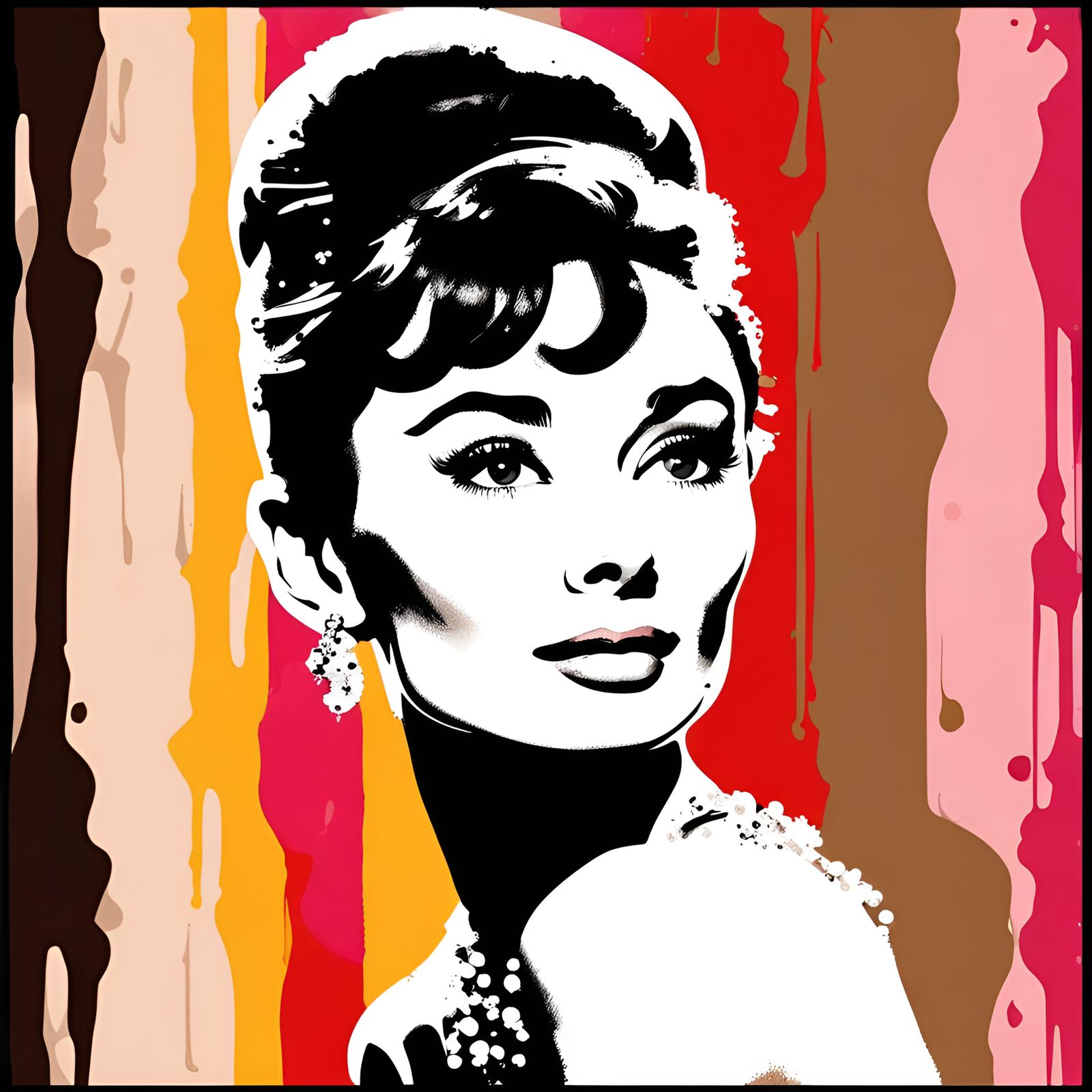 Audrey Hepburn Ai Generated Artwork Nightcafe Creator