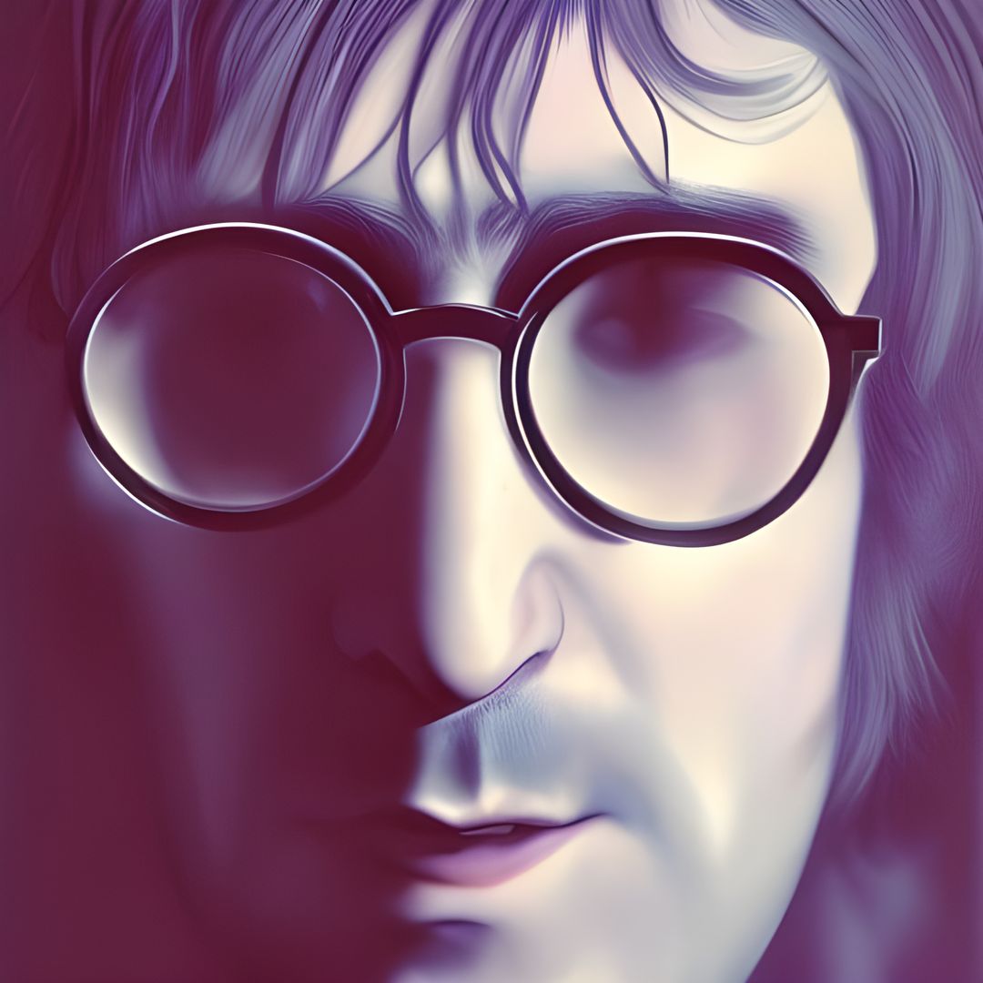John Lennon - AI Generated Artwork - NightCafe Creator