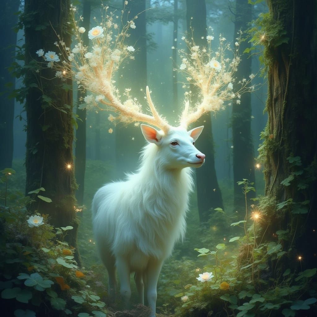 The Forest Seer  by @Camellia Lane