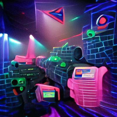 80's laser tag fever dream