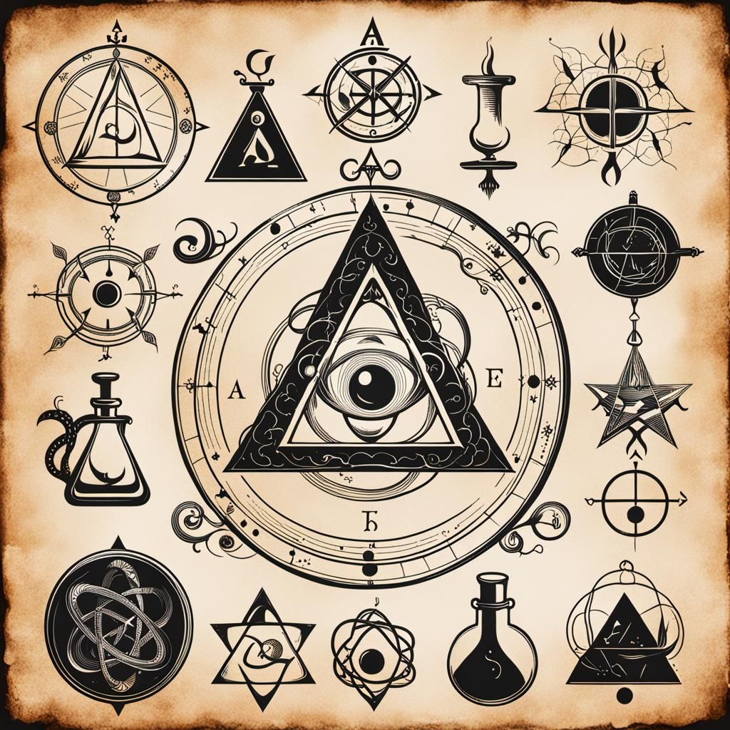 Alchemy symbols