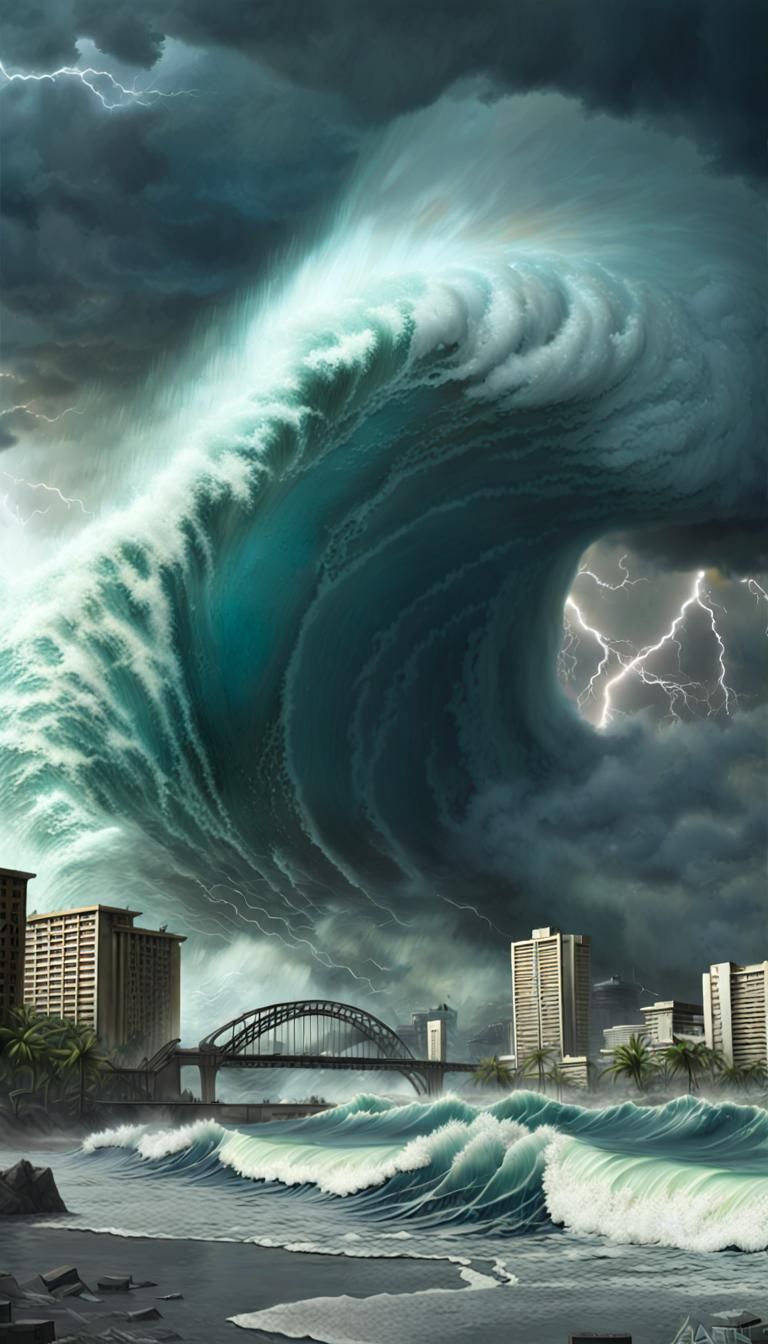 Tsunami   by @LoscoFiguro