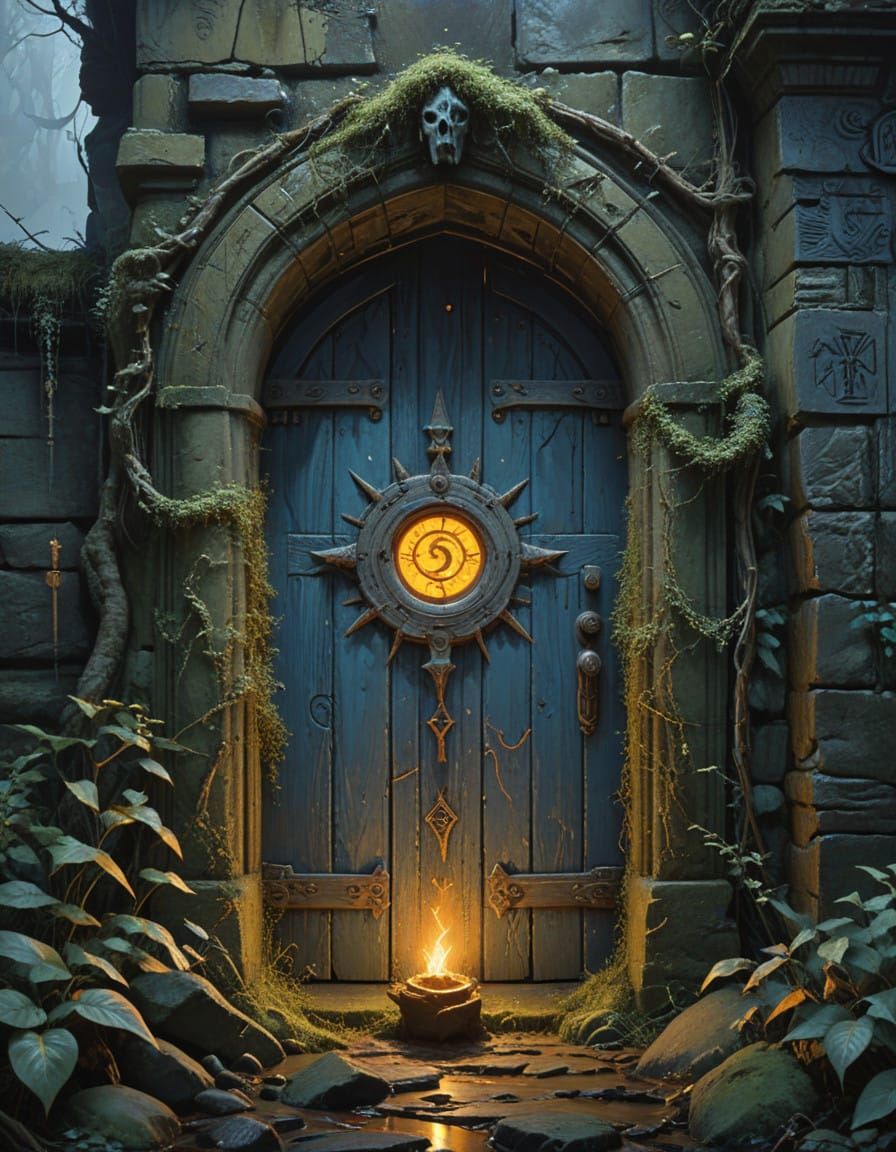 witches door - witches door