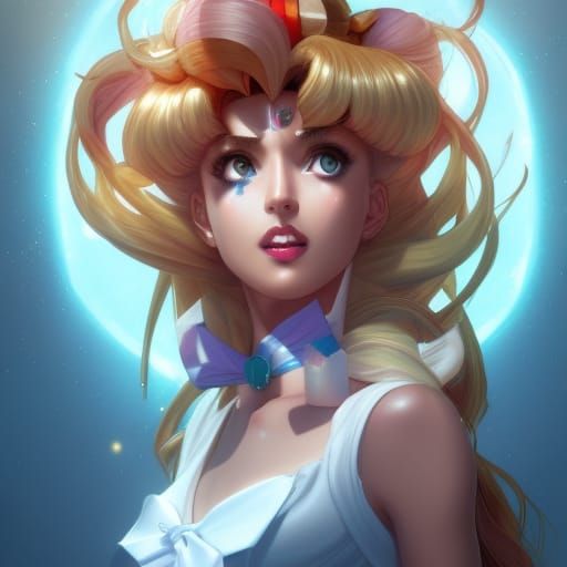 Sailor Moon - AI Generated Artwork - NightCafe Creator