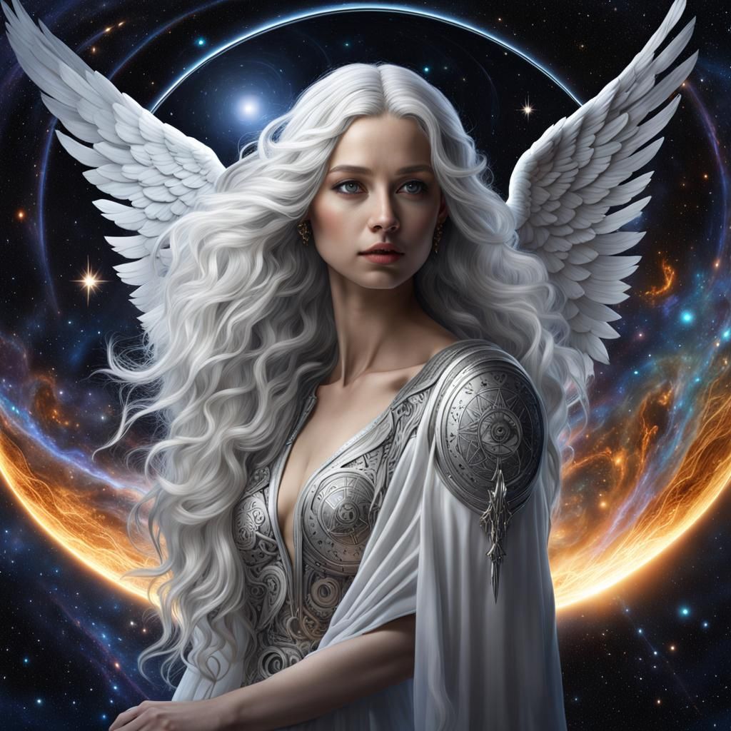 GUARDİAN ANGEL NELCHAEL AI Generated Artwork NightCafe Creator