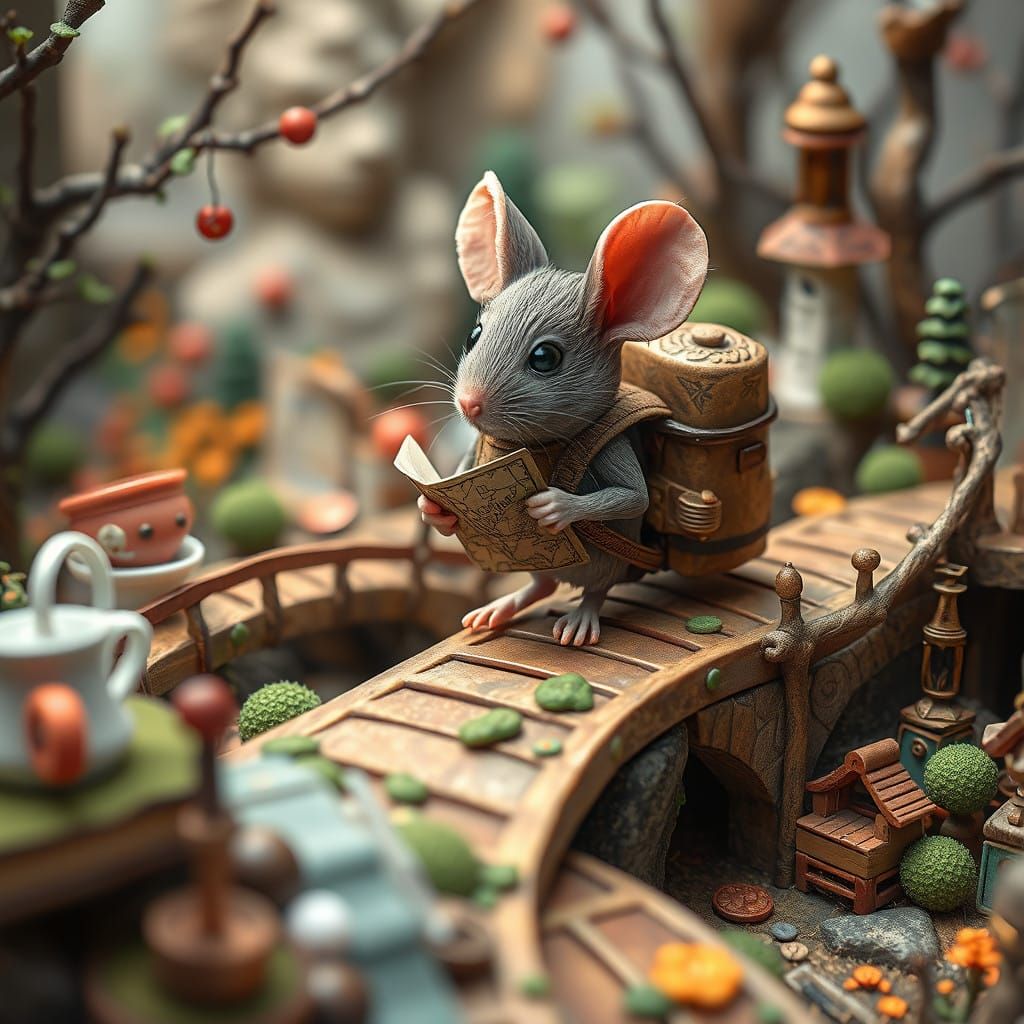 A Mouse's Adventure, Daily Challenge #811  by @Christmas_Cat32