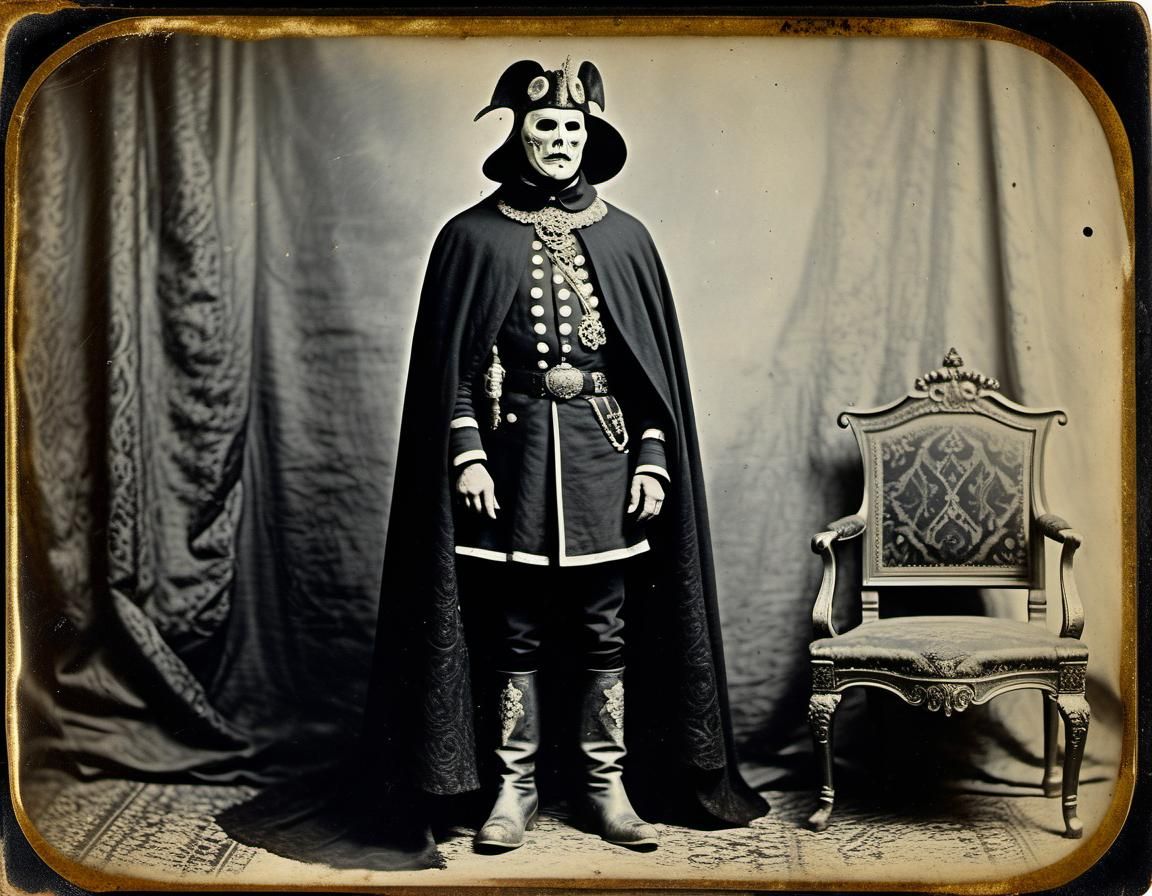 Spring-Heeled Jack, pictured in 1849 - AI Generated Artwork - NightCafe ...