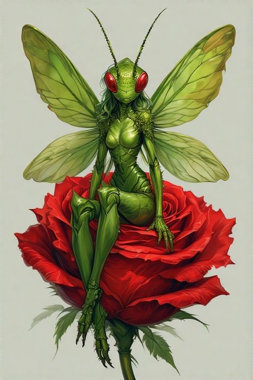 The Elusive Grasshopper Fae