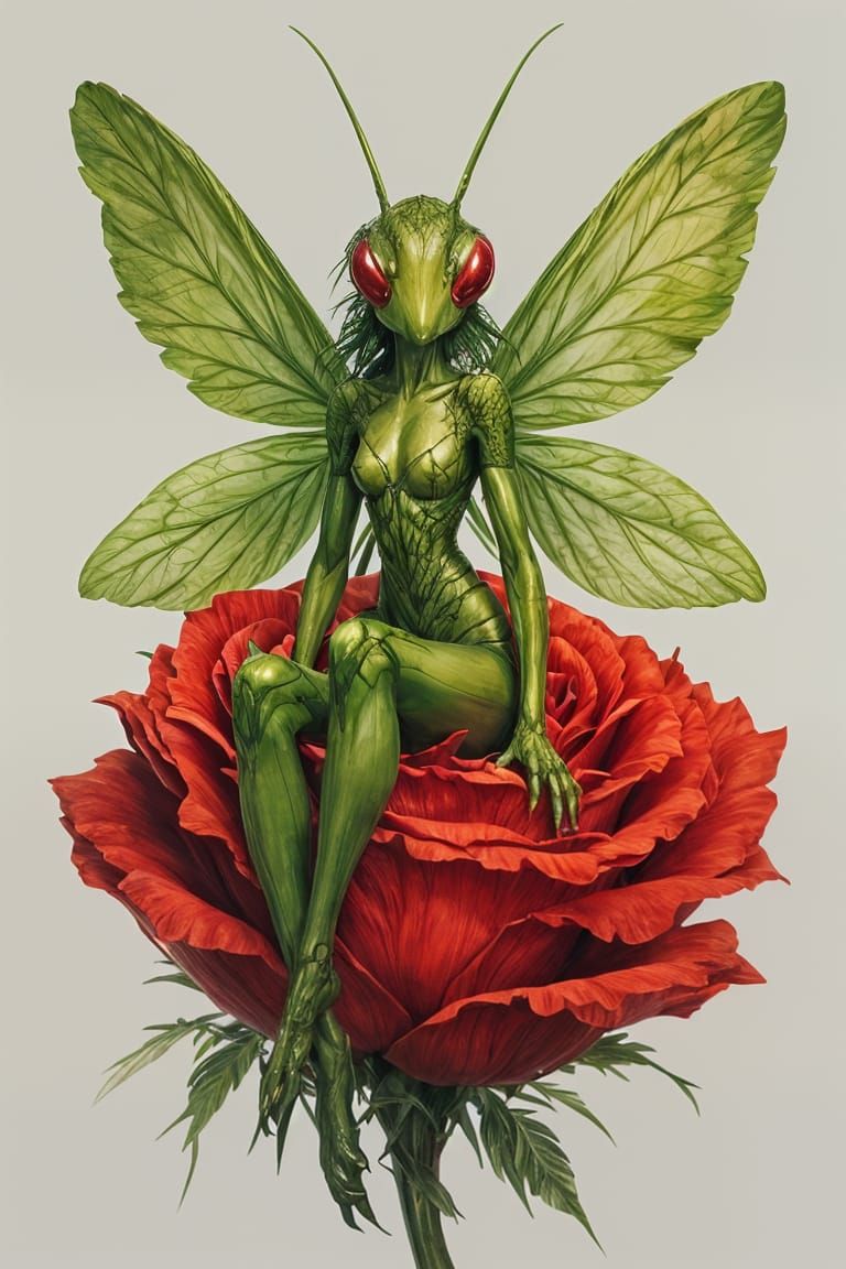 The Elusive Grasshopper Fae