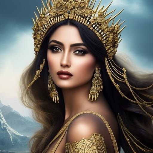 Bronze Goddess AI Generated Artwork NightCafe Creator