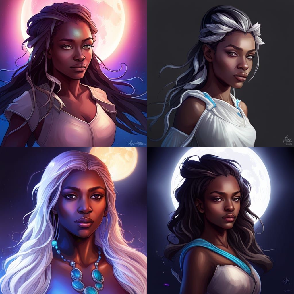 Moon goddess