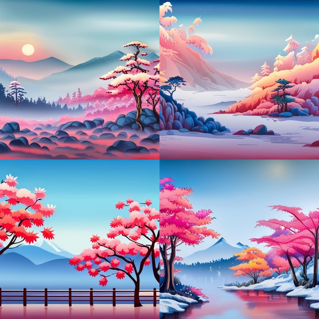 Japanese landscape