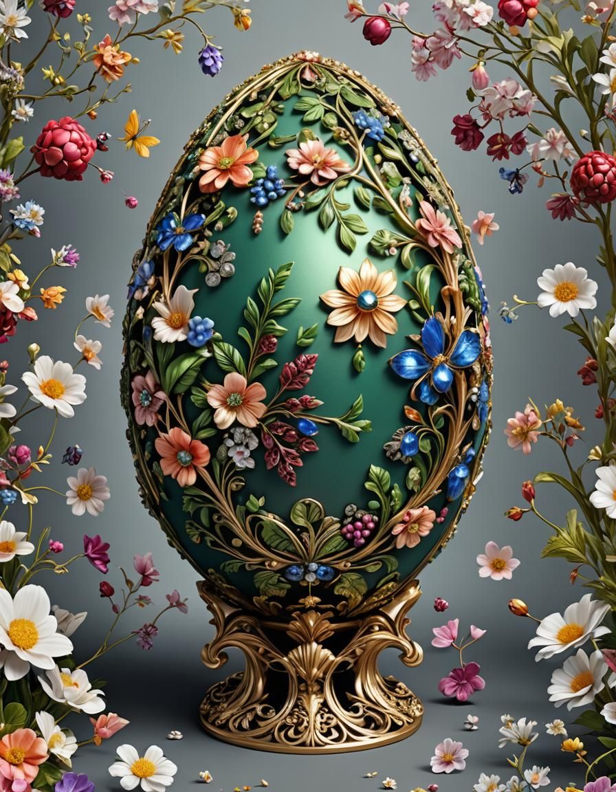 Easter egg decoration