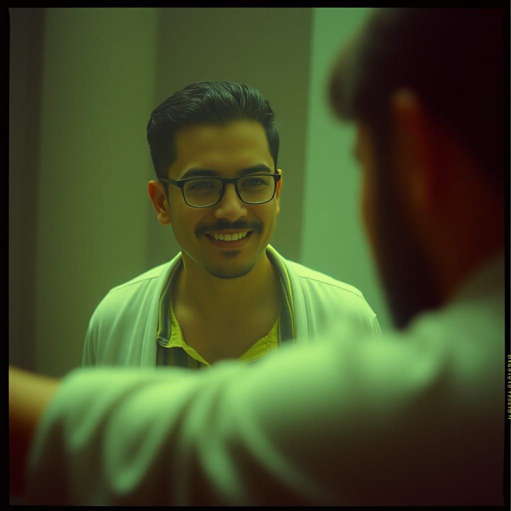 Ethereal Woman in Cinematic Film Style