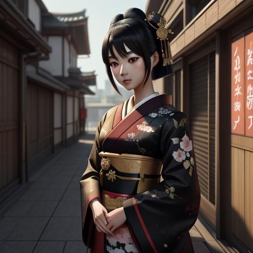 Shy Geisha