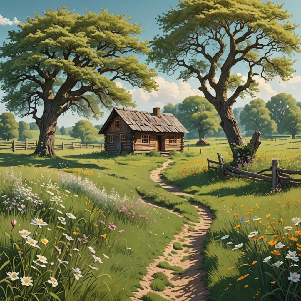 Down the lane I walk...