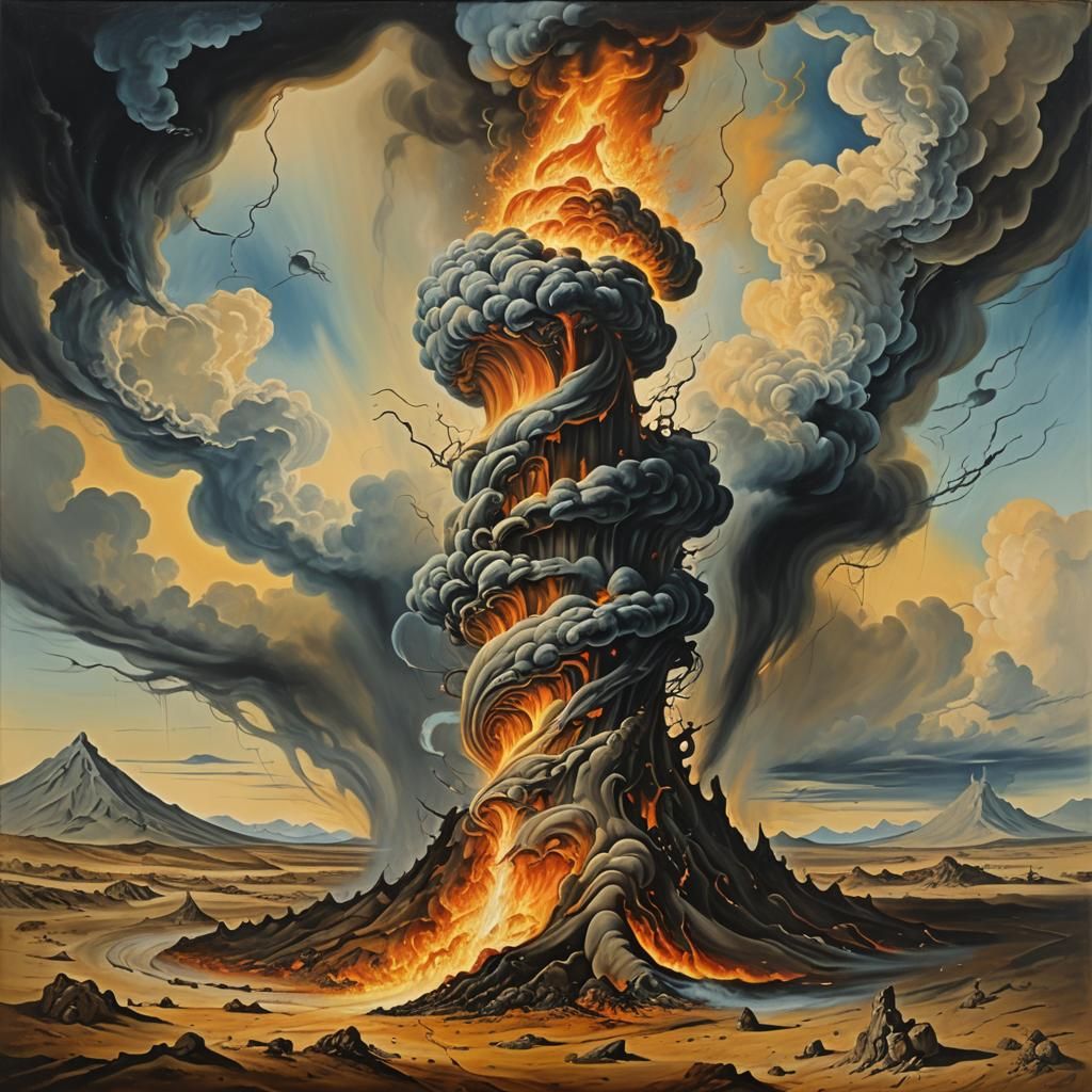 one fire tornado