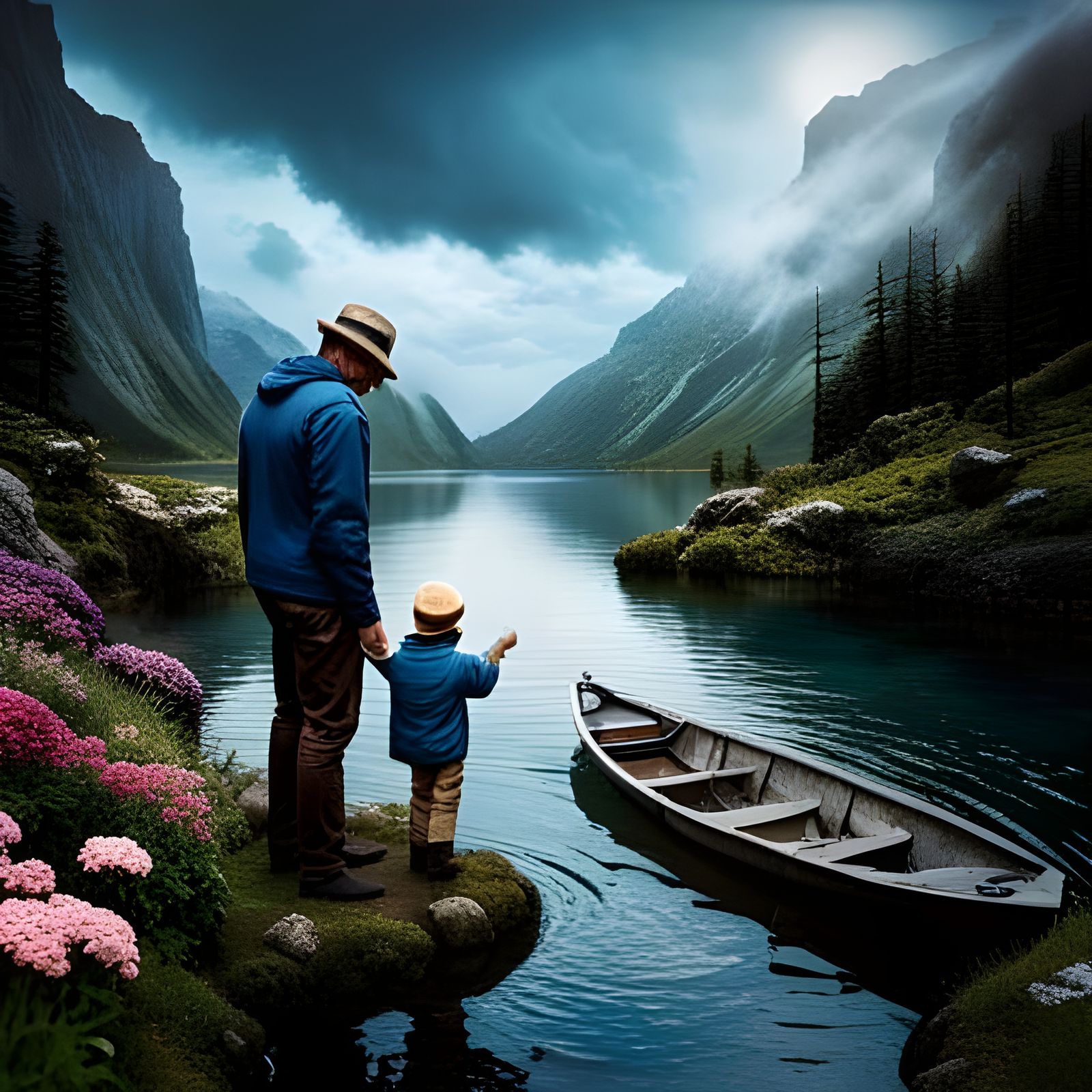 Happy Father's Day Dad...you always taught me to see the beauty around me...  by @Graves