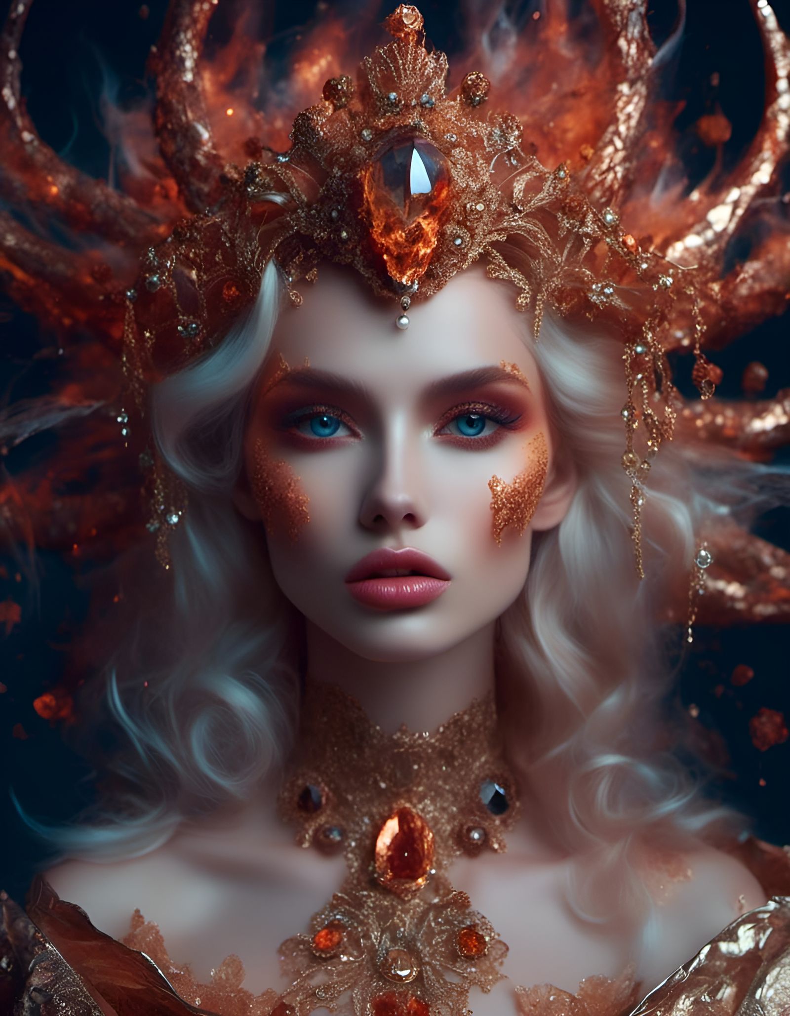 Violuminescent Queen - AI Generated Artwork - NightCafe Creator