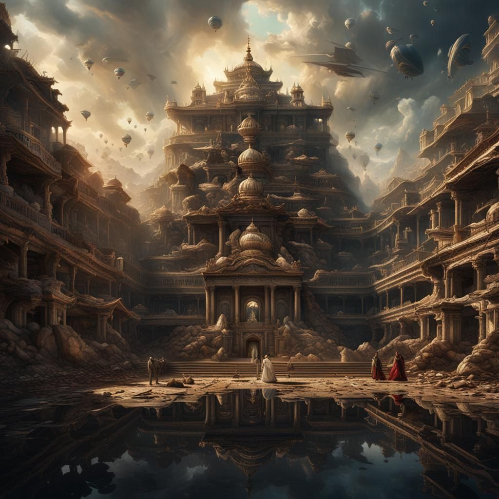 imperfection Epic cinematic brilliant stunning intricate met...