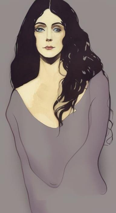 water color, transparent washes, loose brush work, diffuse a...