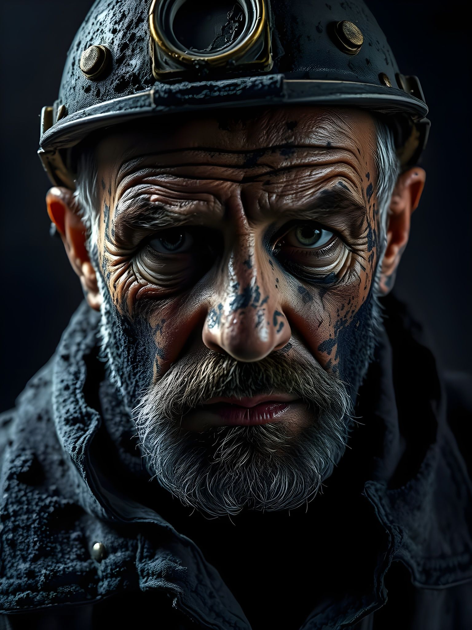 coal mine worker  by @Krawuzzn