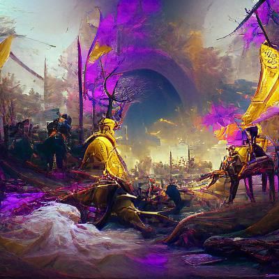 the war of ages - AI Generated Artwork - NightCafe Creator