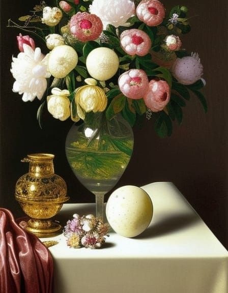 Still life Flowers in Vase