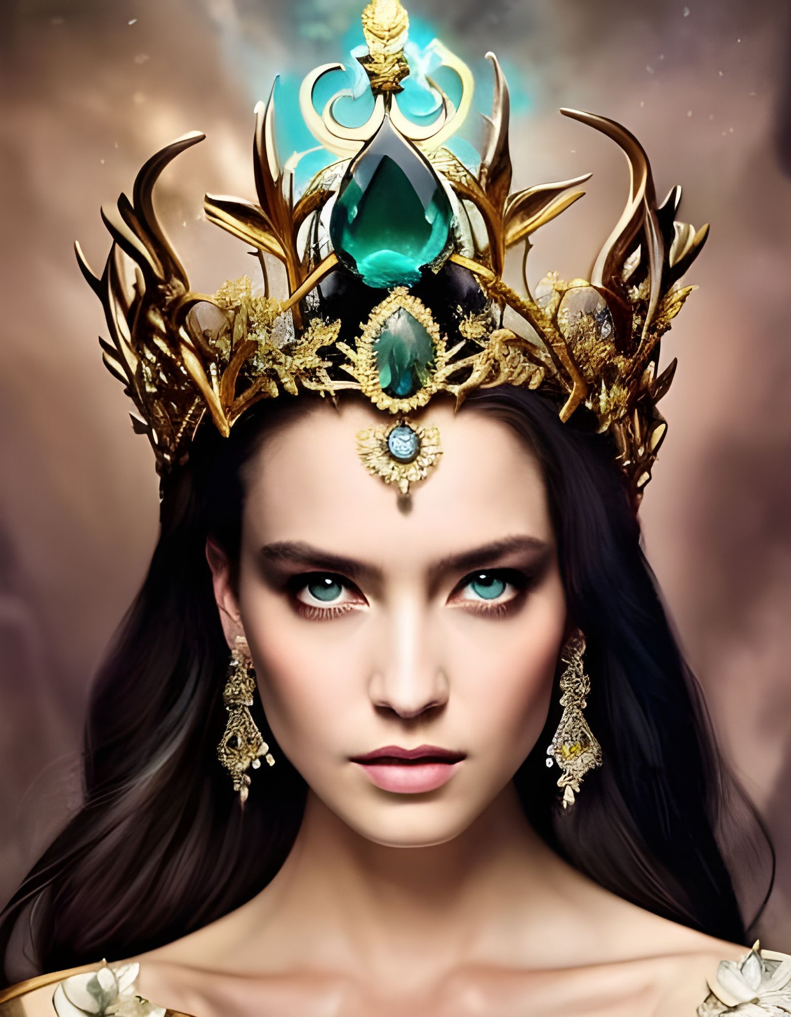 The Emerald Queen - AI Generated Artwork - NightCafe Creator