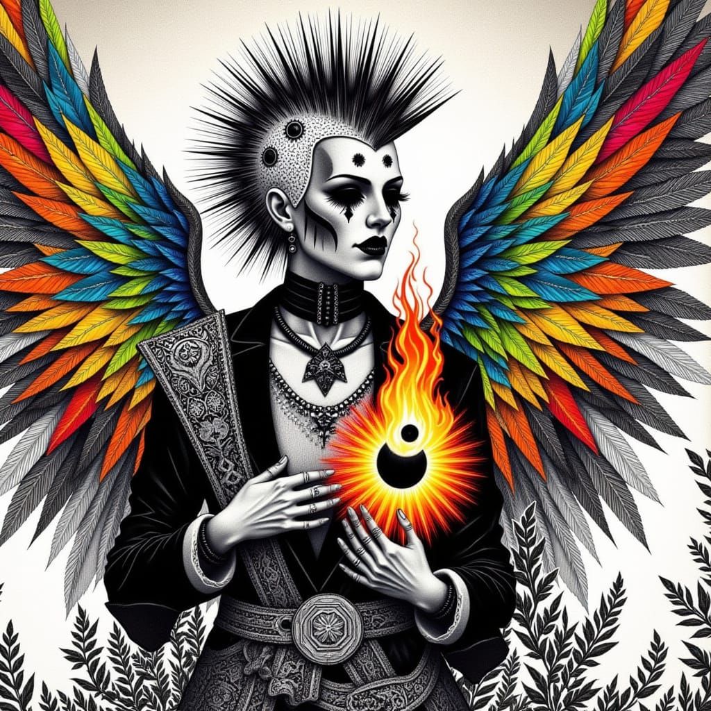 <lora:Colors Of Love:1.0> Angel