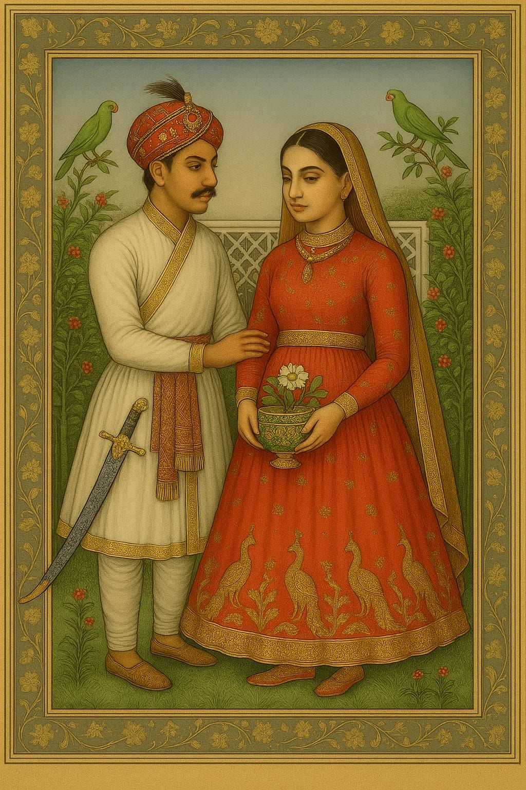 Anarkali & Saleem Love story