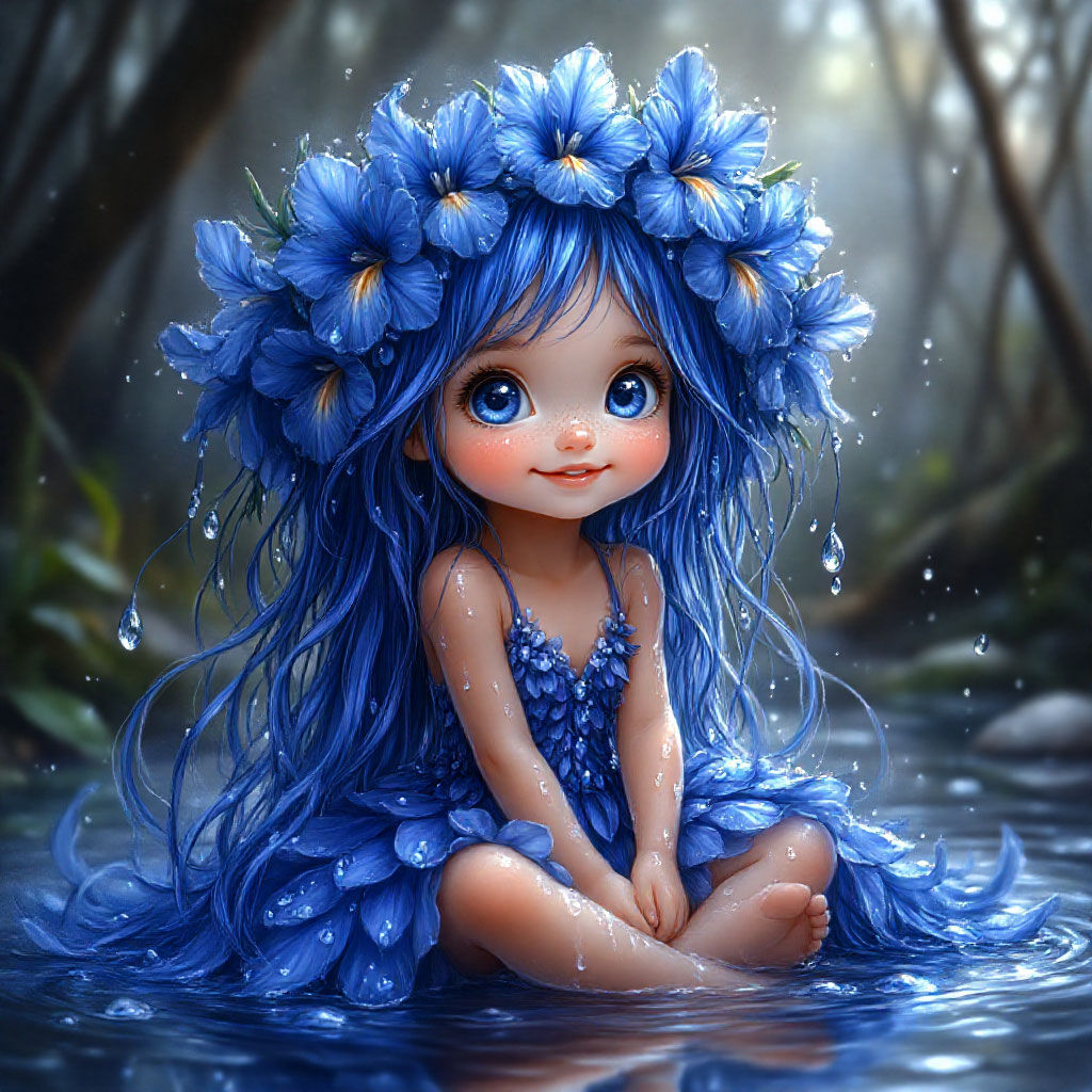 The morning is smiling.