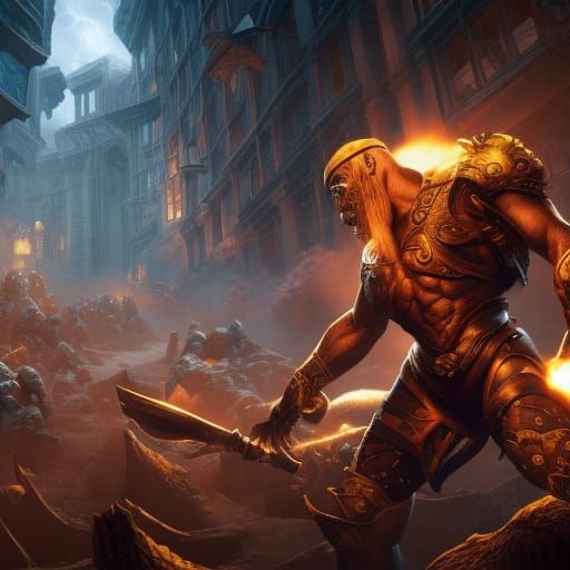 3D Epic 3D Videogame Graphics, Intricately Detailed, 8K Reso...